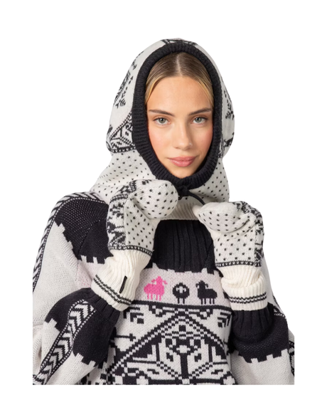 Kari Traa Saga Knit Balaclava - Off White - Alpingaraget