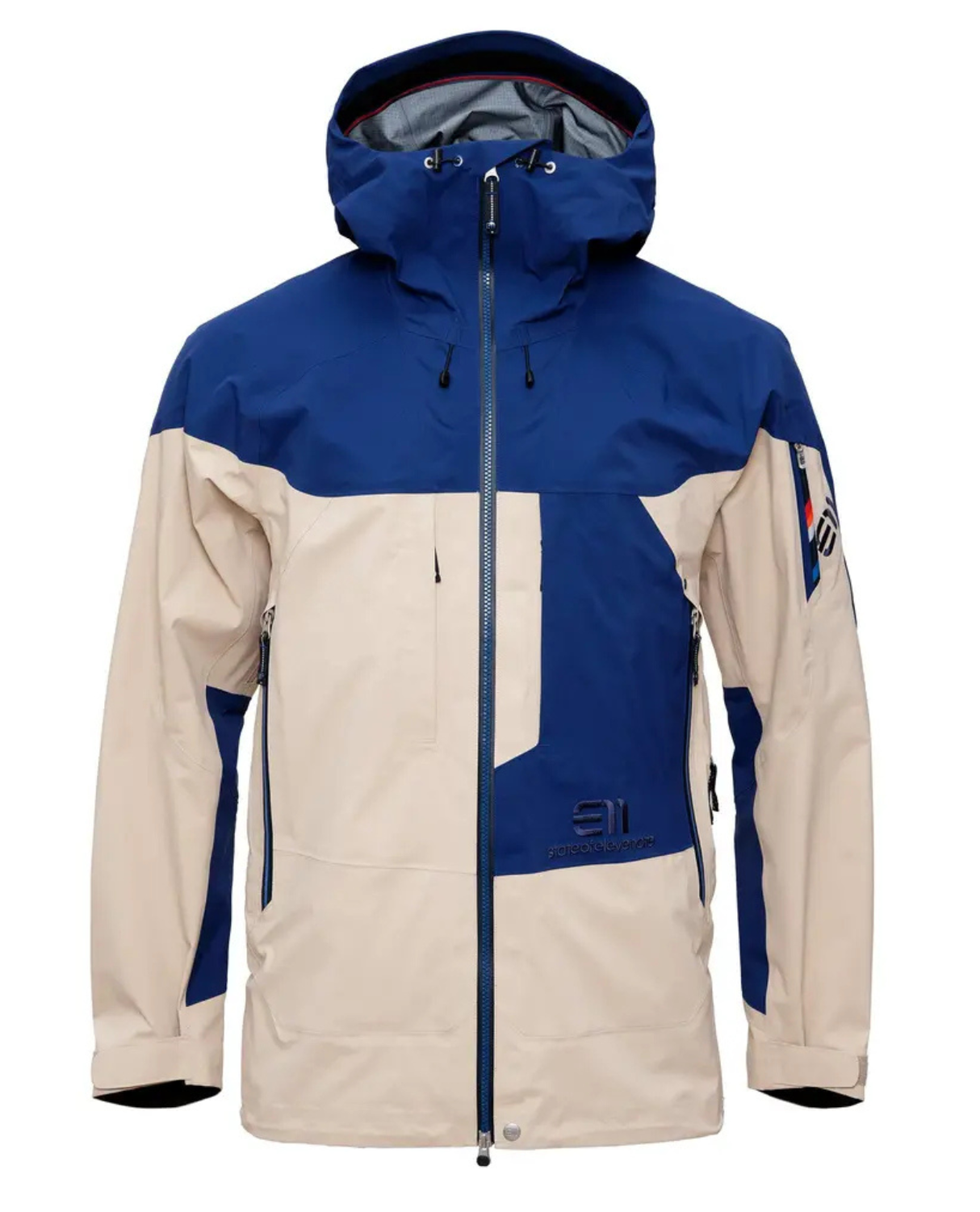 Elevenate Mens Bec de Rosses Prime Jacket - Ginger Beige - Alpingaraget