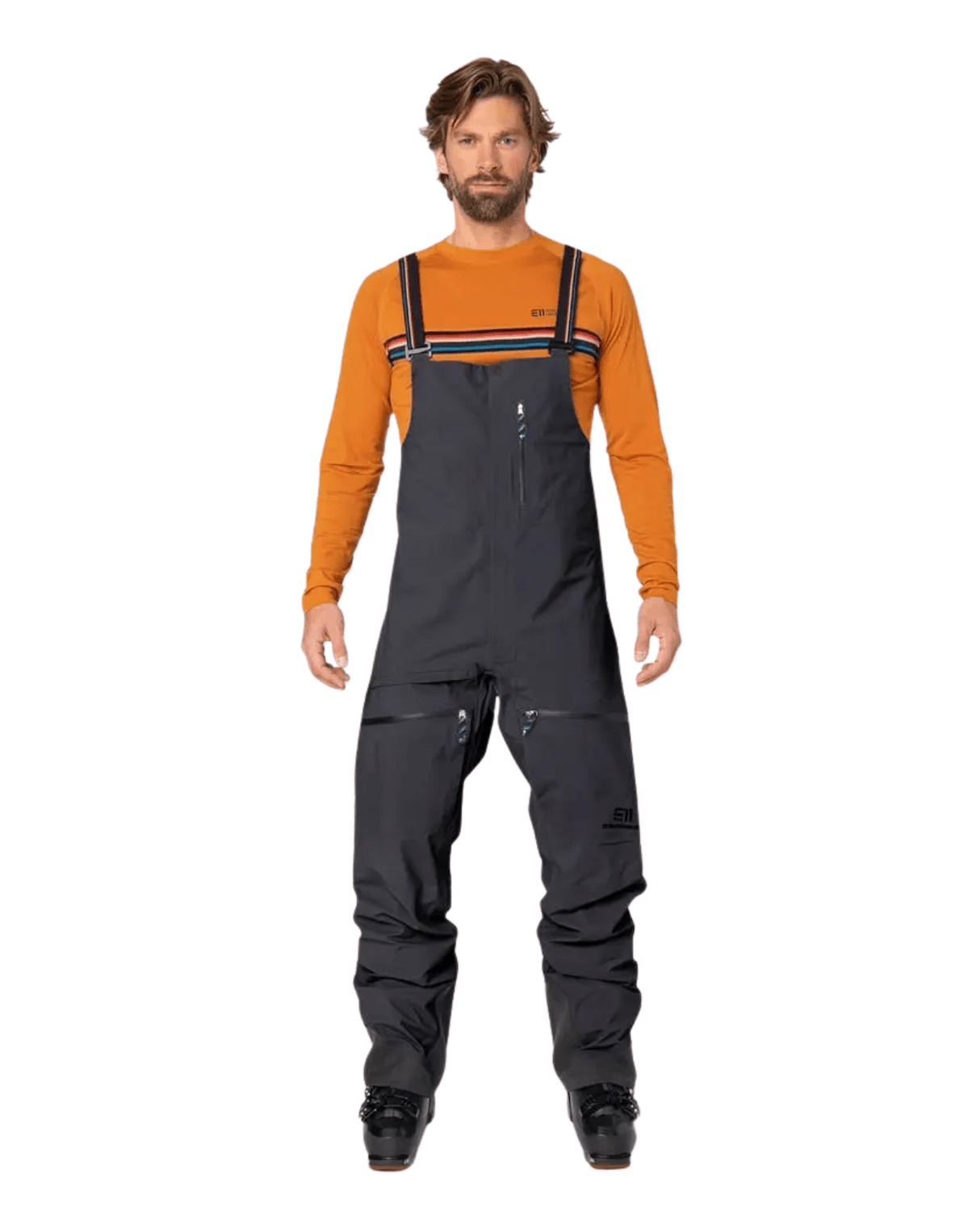 Elevenate Mens Pure Bib Pants - Dark Ink - Skidbyxor - Alpingaraget