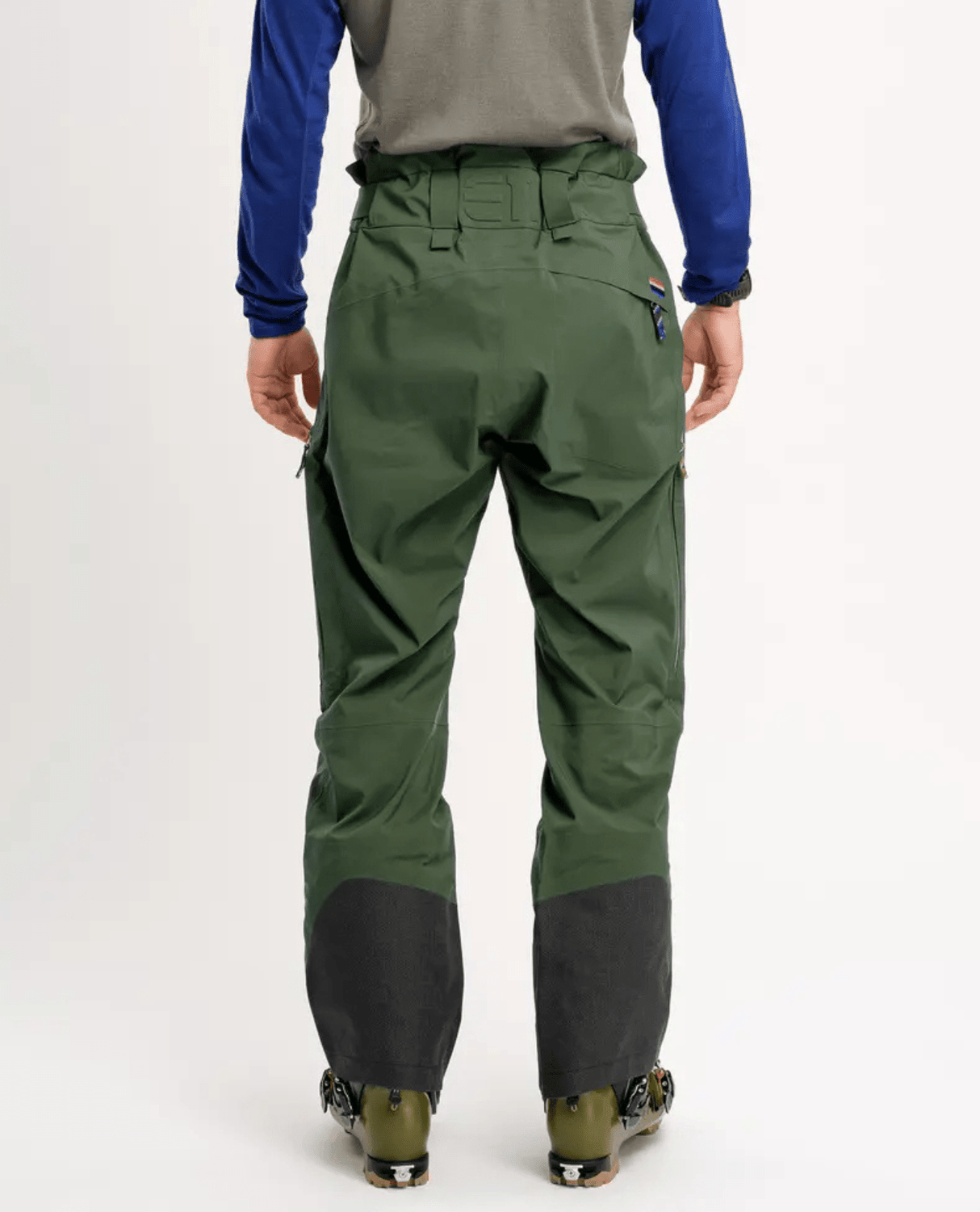 Elevenate Mens Pure Pants - Bronze Green - Skidbyxor - Alpingaraget