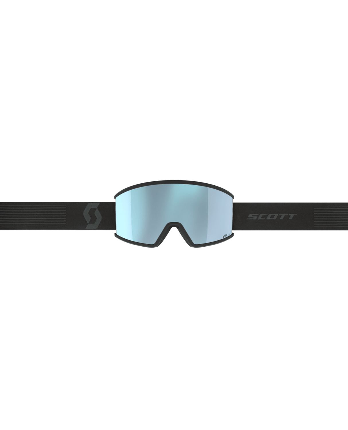 Scott Goggle Ambit Compact AMP - Mineral Black, Ice Chrome S2 - Goggles - Alpingaraget
