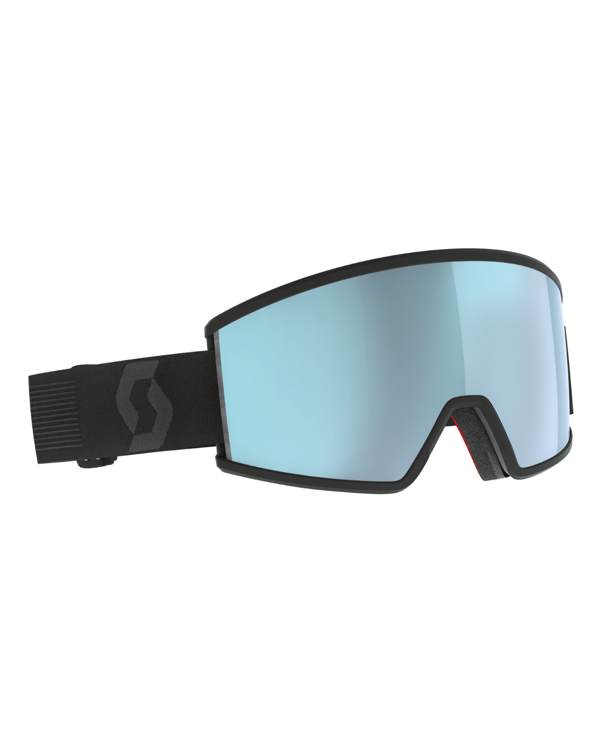 Scott Goggle Ambit Compact AMP - Mineral Black, Ice Chrome S2 - Goggles - Alpingaraget
