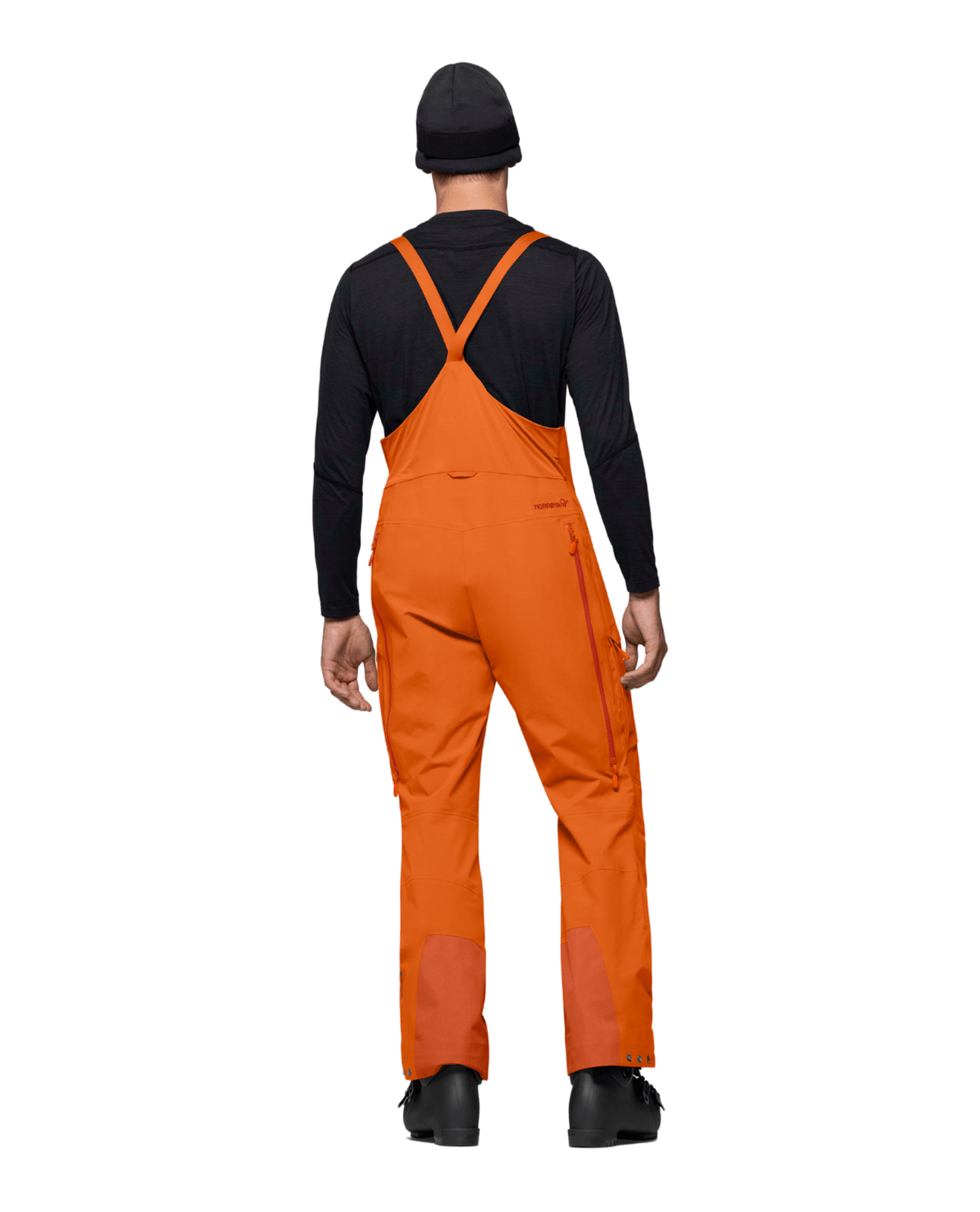 Norröna Men møre Gore - Tex Salopette - Gold Flame - Skidbyxor - Alpingaraget