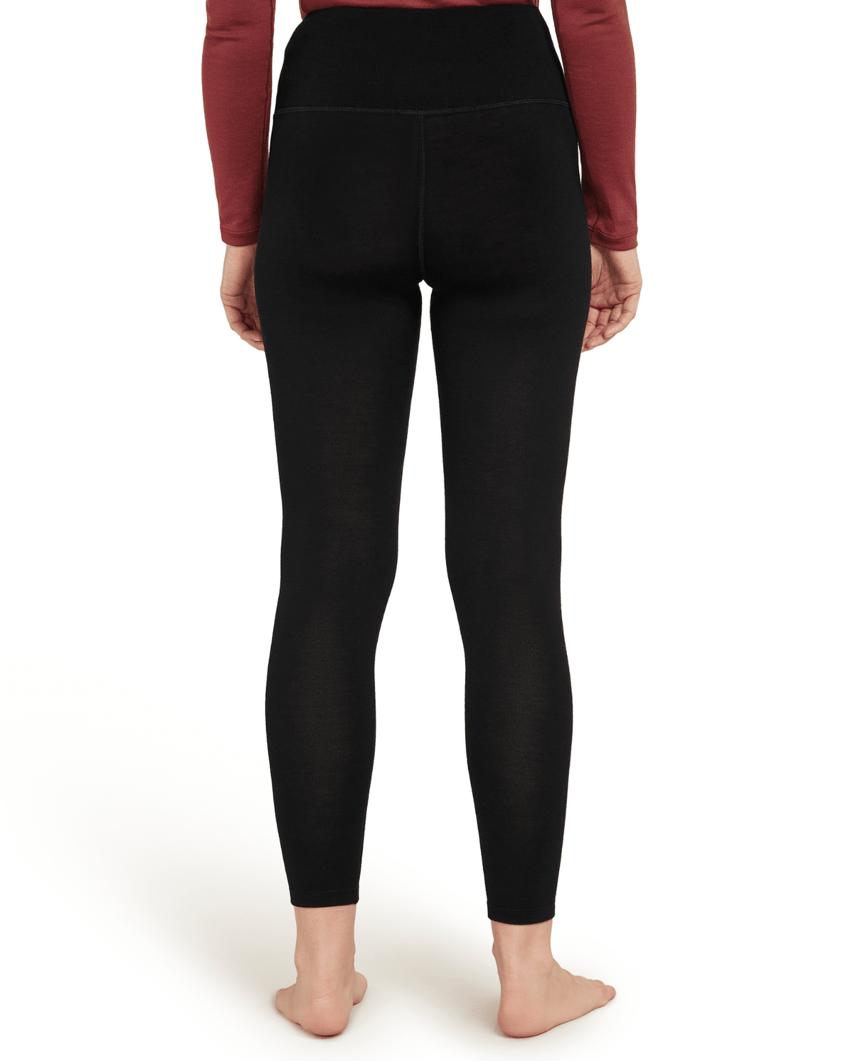 Icebreaker Women Merino 260 Tech High Rise Leggings - Black - Underställ - Alpingaraget