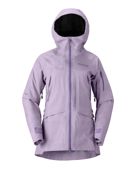 Norröna Women møre Gore-Tex Jacket - Purple Sage - Alpingaraget