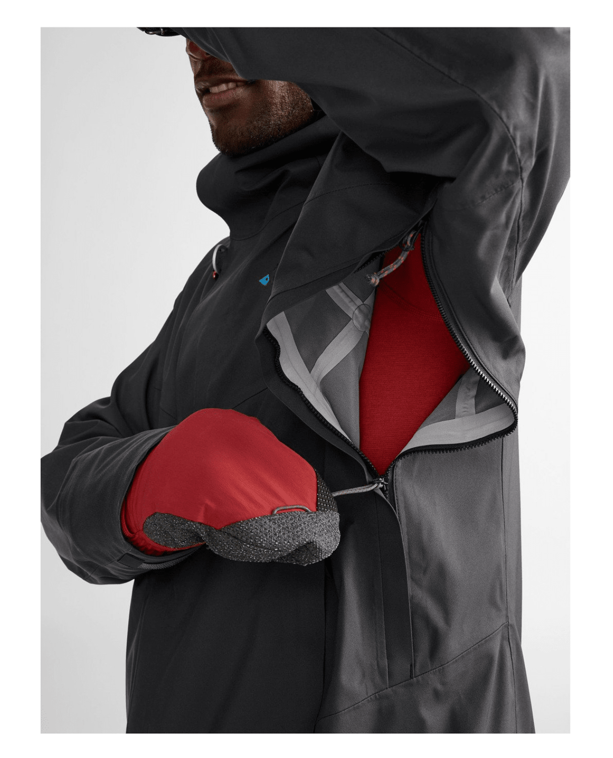 Klättermusen Men Brage 2.0 Jacket - Raven - Skidjackor - Alpingaraget