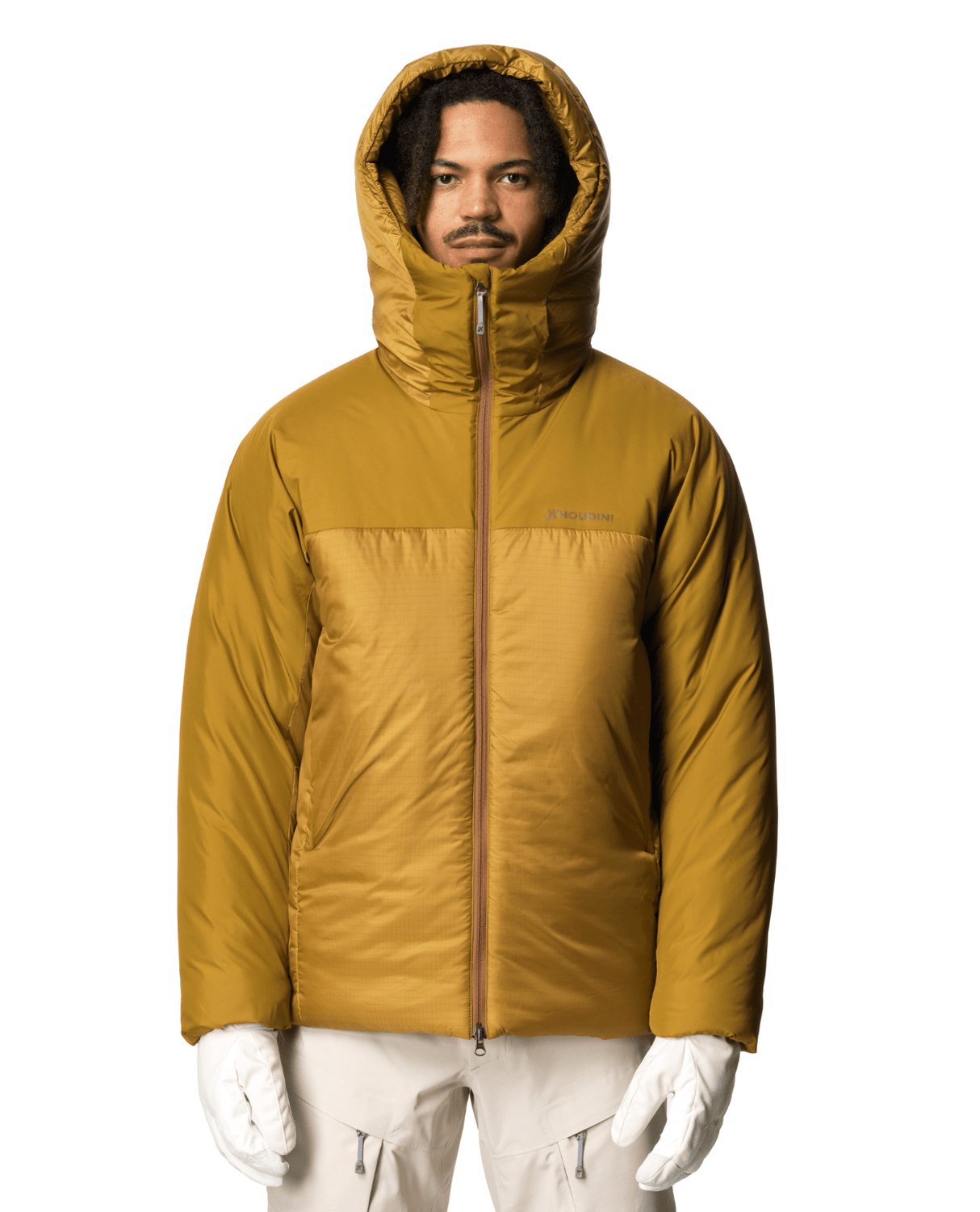 HOUDINI Mens Double Dunfri - Greenish Gold - Mellanlager - Alpingaraget