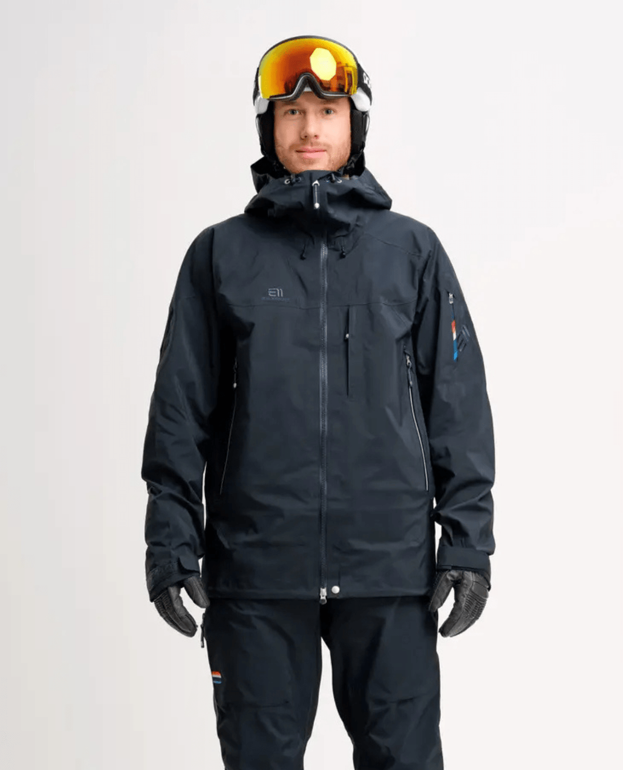 Elevenate Mens Bec de Rosses XI Jacket - Dark Ink Solid - Skidjackor - Alpingaraget