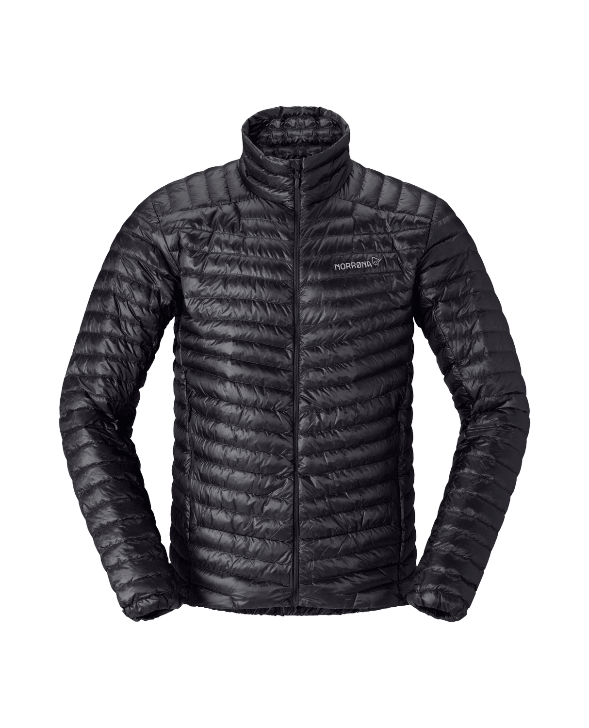 Norröna Men trollveggen down800 super light Jacket - Caviar Black - Mellanlager - Alpingaraget