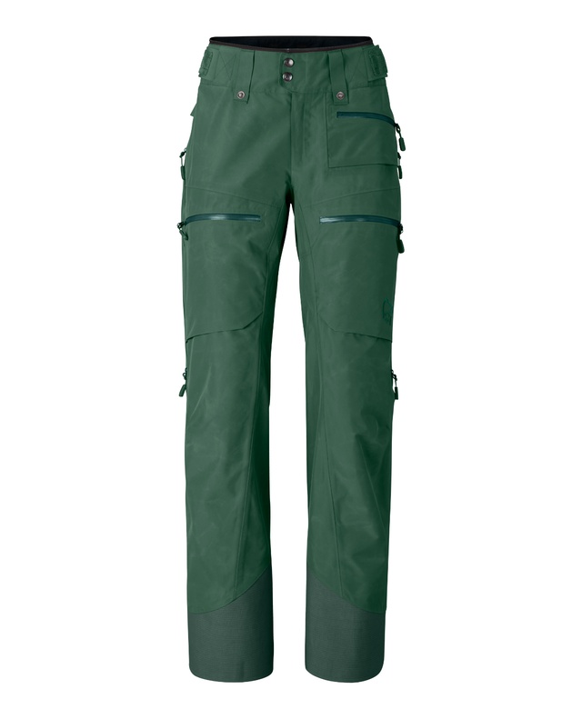 Norröna Women lofoten Gore-Tex Insulated Pants - Jungle Green