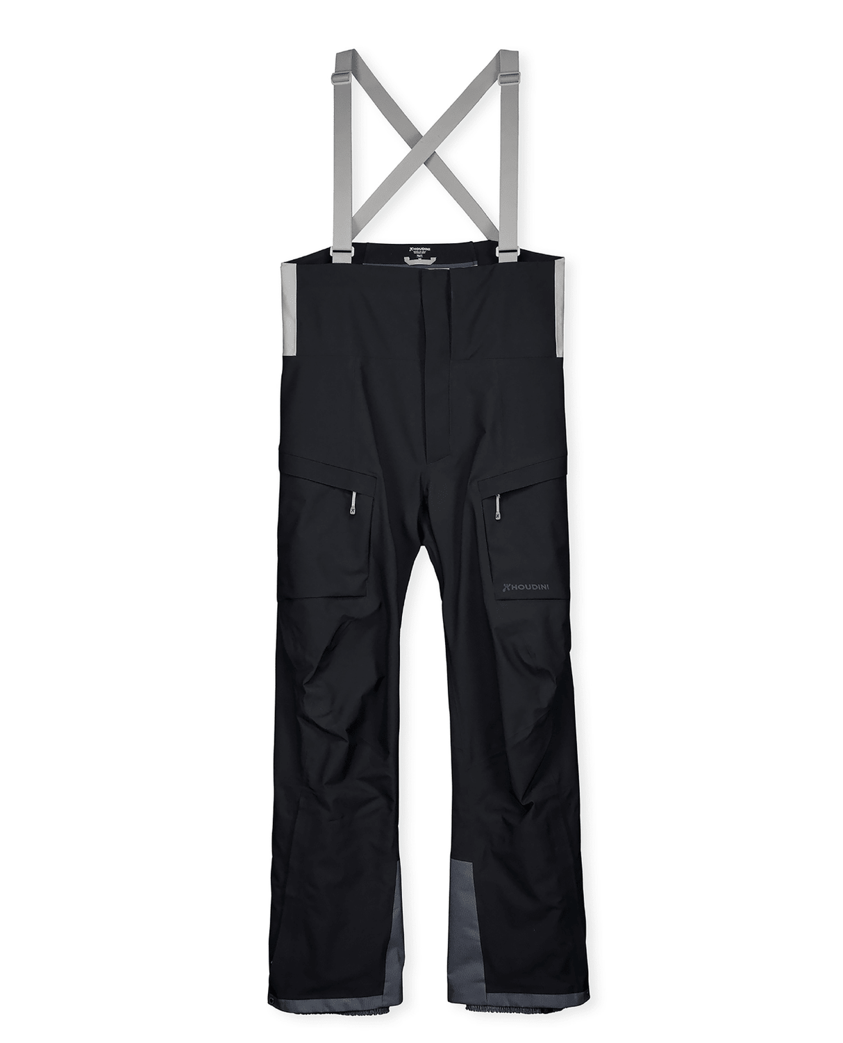 HOUDINI Mens Rollercoaster Bib Pants - True Black - Skidbyxor - Alpingaraget
