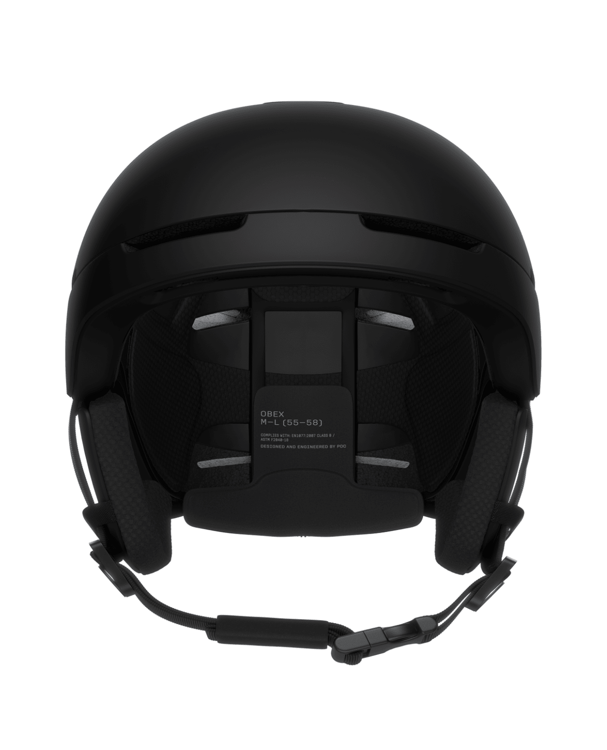 POC Obex MIPS - Uranium Black Matt - Hjälmar - Alpingaraget