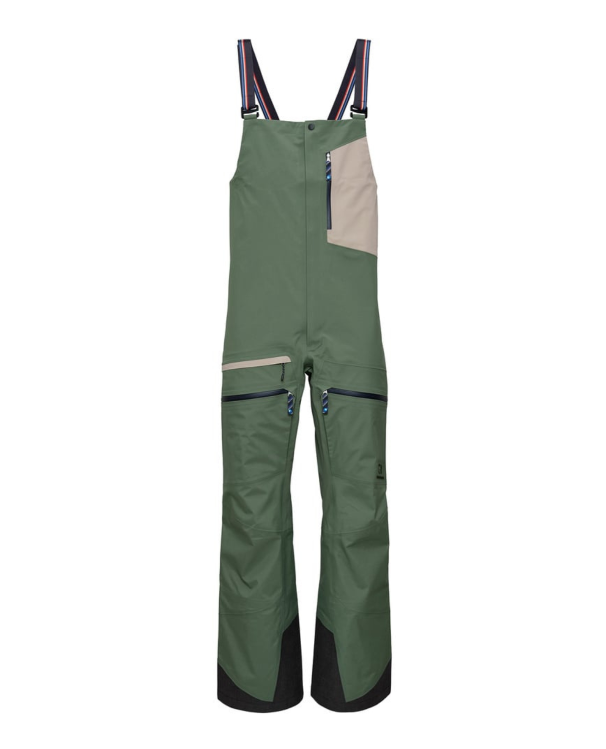 Elevenate Mens Pure Bib Pants - Bronze Green - Alpingaraget