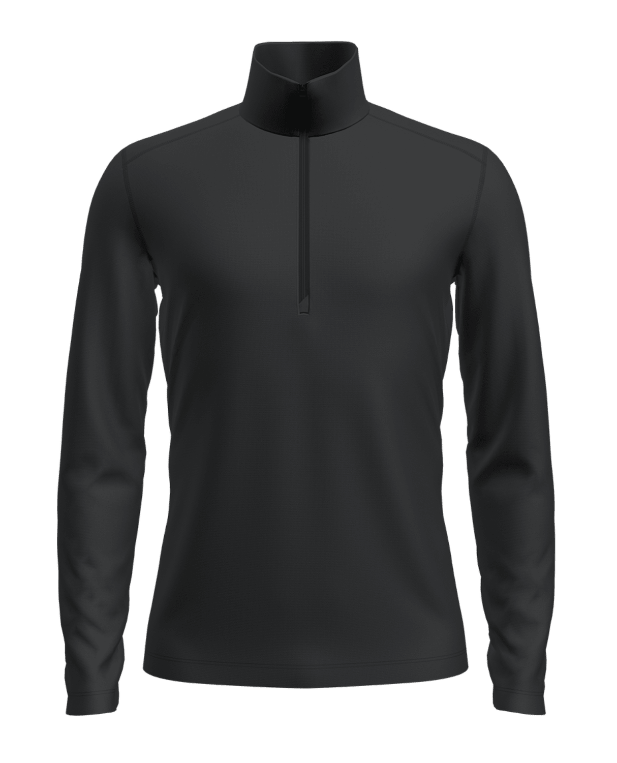 Icebreaker Men 260 Tech Long Sleeve Half Zip - Black - Mellanlager - Alpingaraget