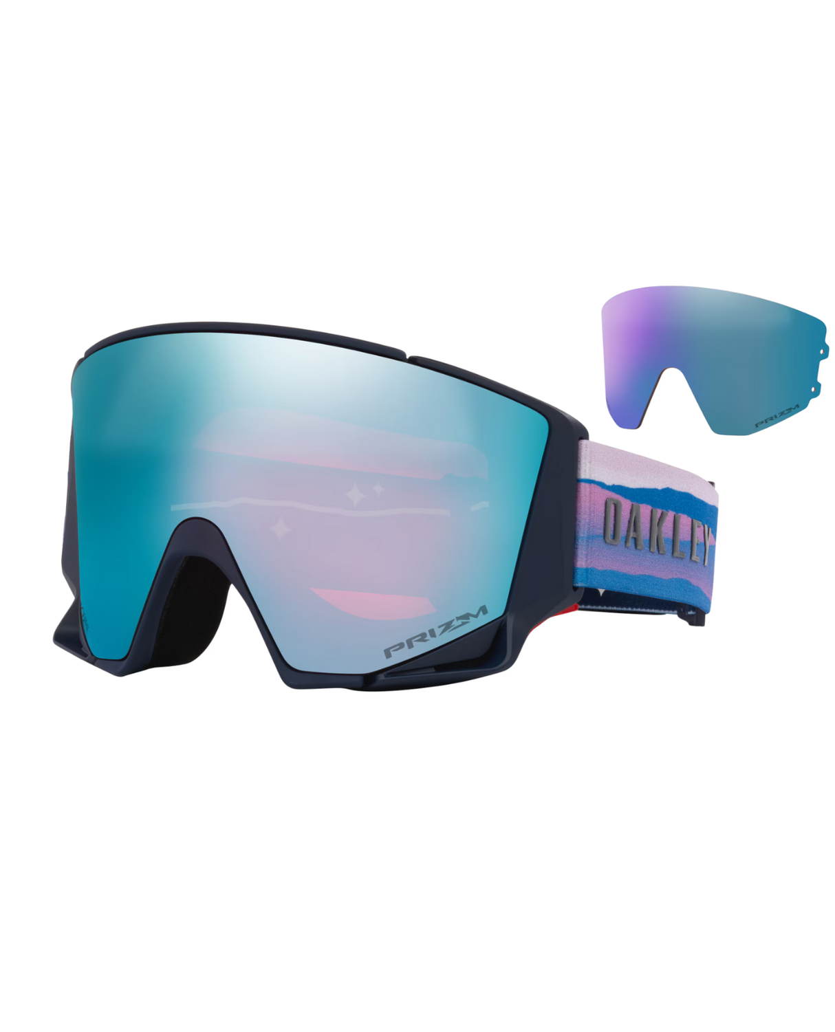 Oakley Flow Scape M - Mikeala Shiffrin Signature/ Prizm Sapphire & Prizm Iced