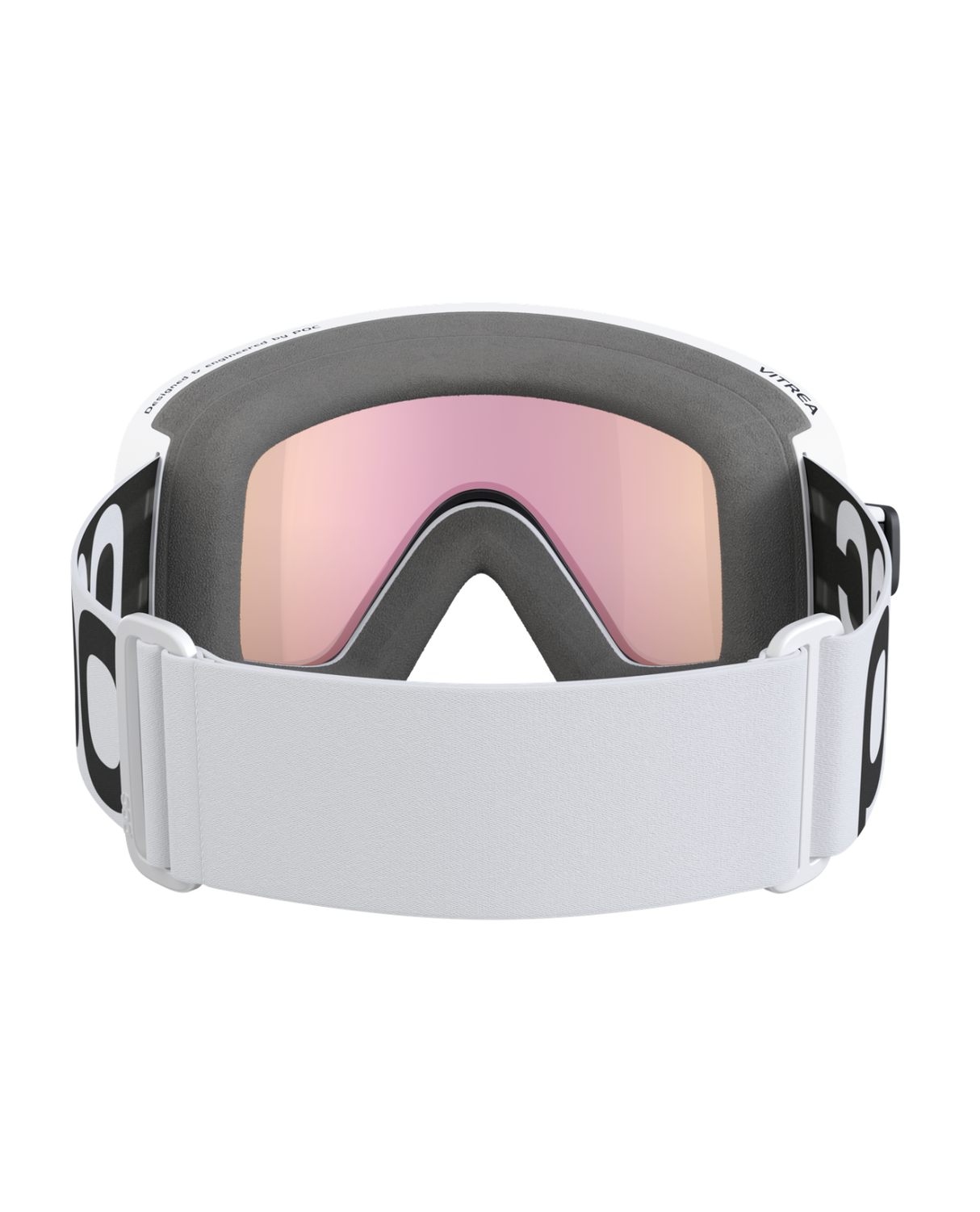 POC Vitrea - Hydrogen White/Partly Sunny Orange