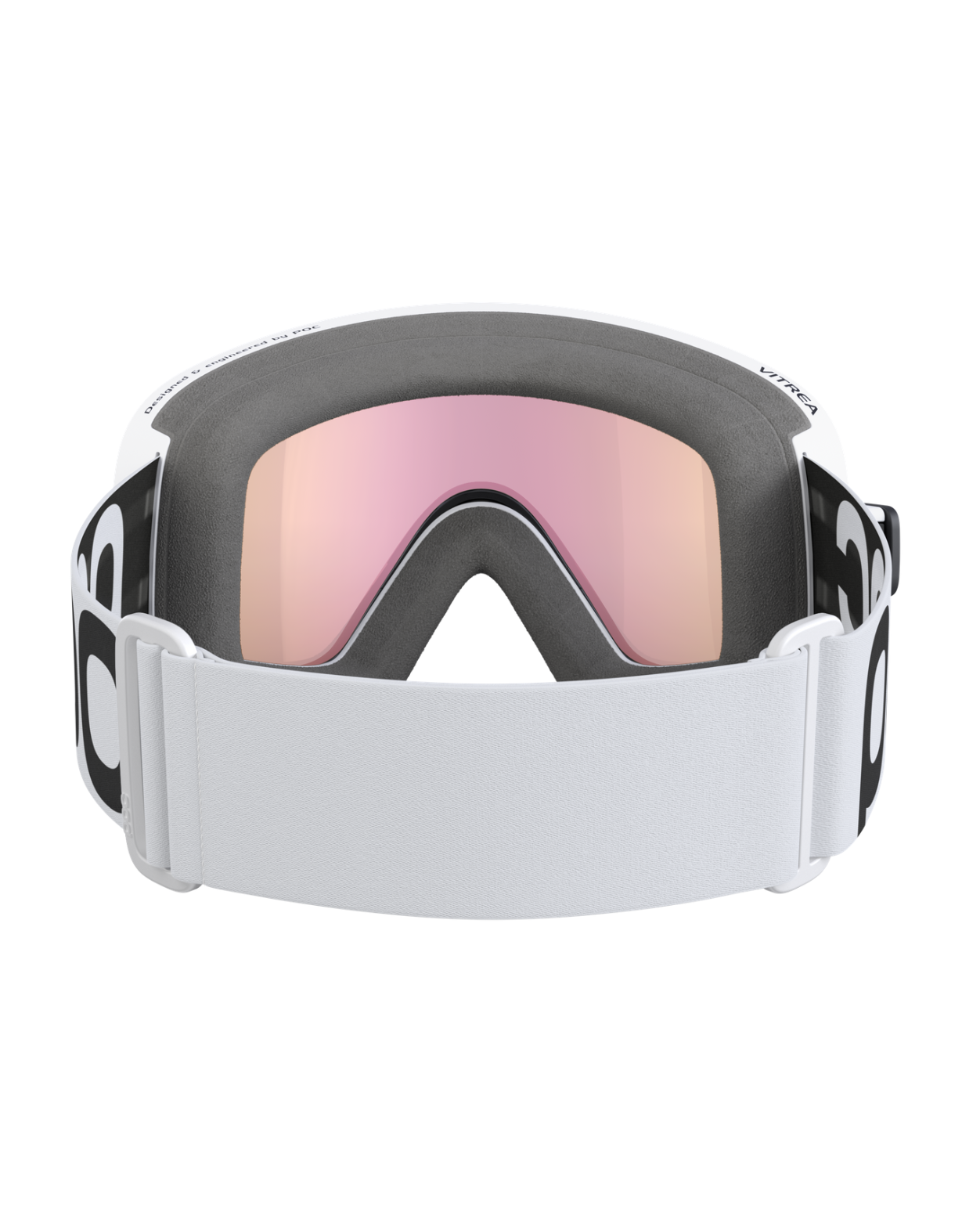 POC Vitrea - Hydrogen White/Partly Sunny Orange