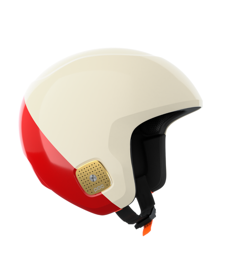 POC Skull Dura Comp MIPS - Rouge/Blanc