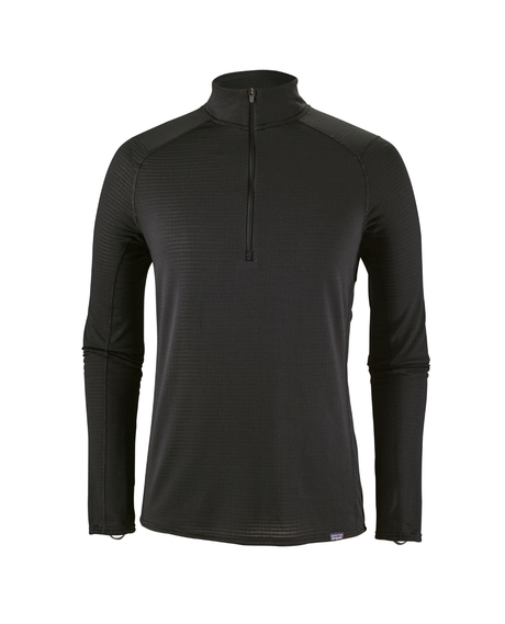 Patagonia Men Cap TW Zip Neck - Black  Alpingaraget