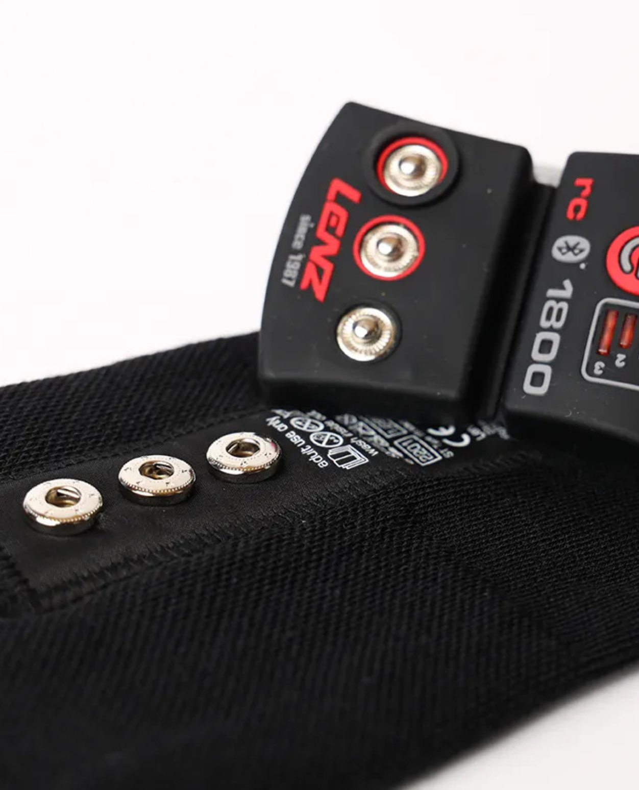 LENZ Set of Heat Sock 6.1 Toe Cap Compression + RCB 1400 - Alpingaraget