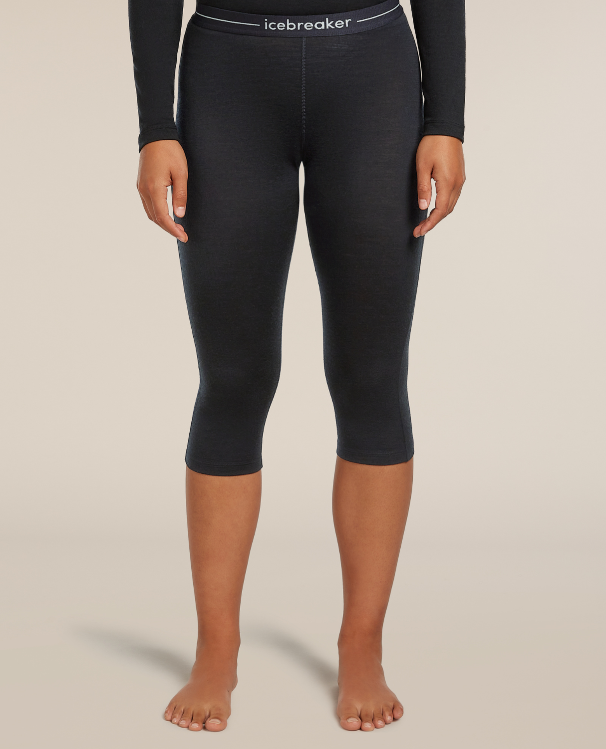 Icebreaker Women 200 Oasis Legless - Black - Alpingaraget