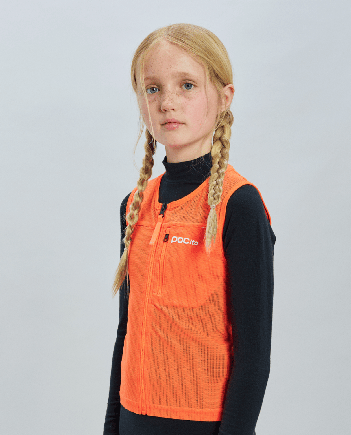 POC POCito VPD Air Vest - Fluorescent Orange - Ryggskydd - Alpingaraget