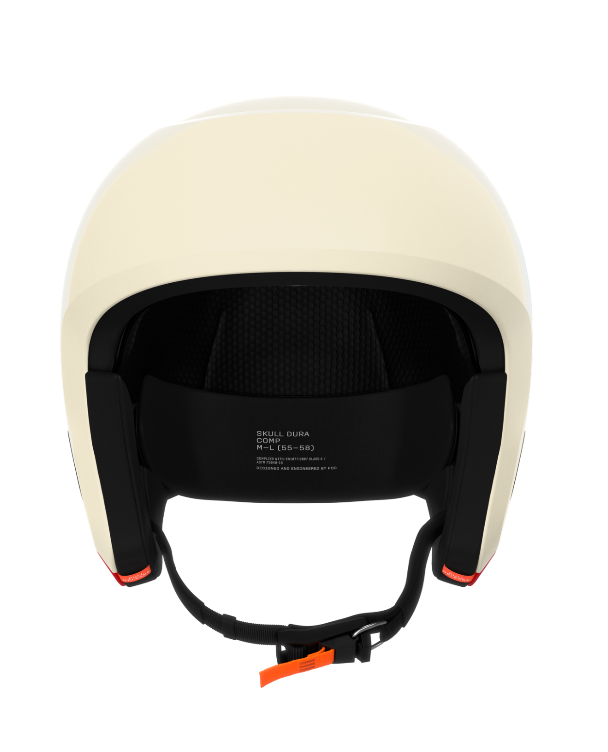 POC Skull Dura Comp MIPS - Rouge/Blanc