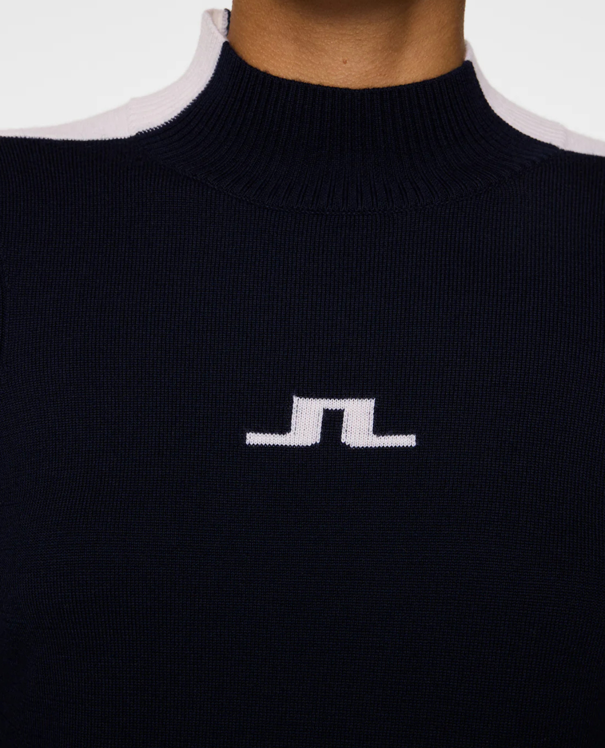 J.Lindeberg Women Adeline Knitted Sweater - JL Navy