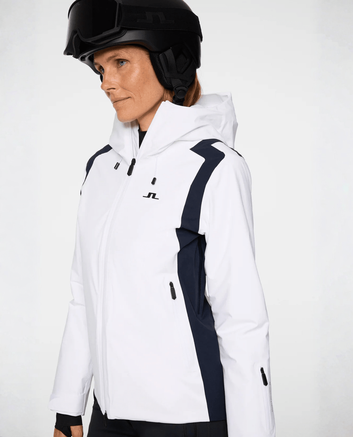 J.Lindeberg Women Elma Jacket - White - Skidjackor - Alpingaraget