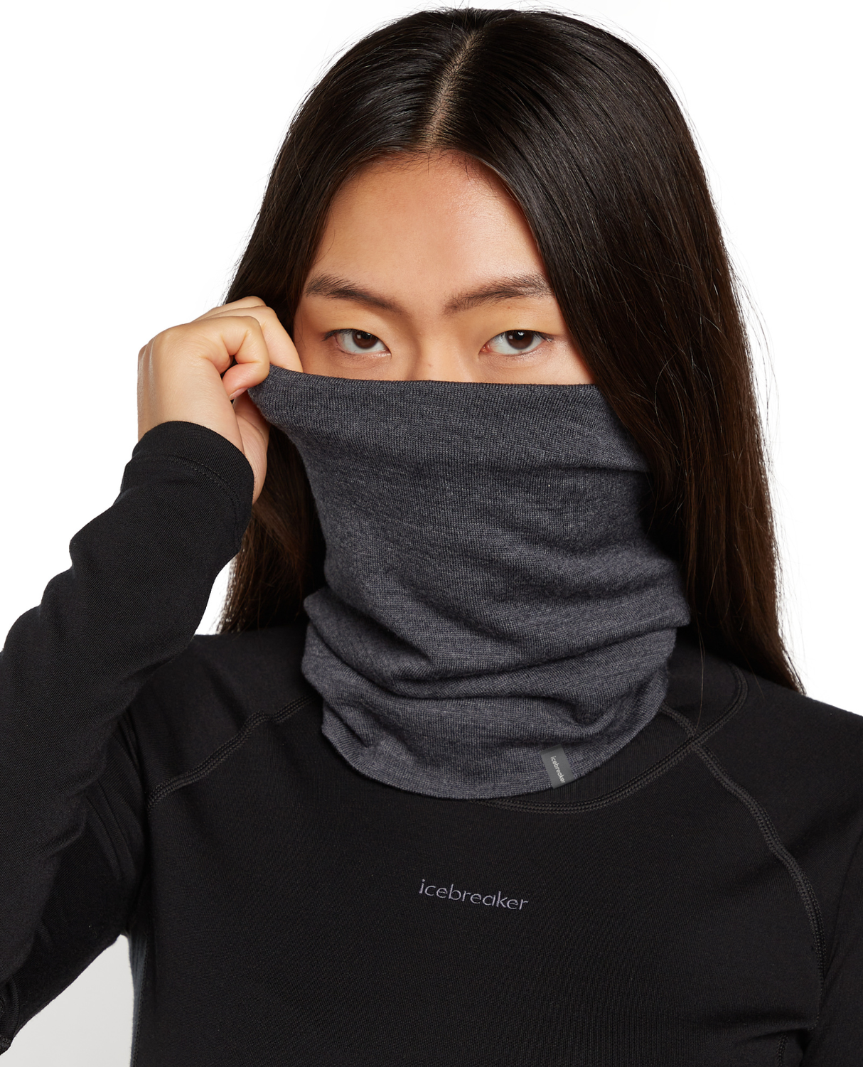 Icebreaker 260 Tech Chute -  Jet Heather - Alpingaraget