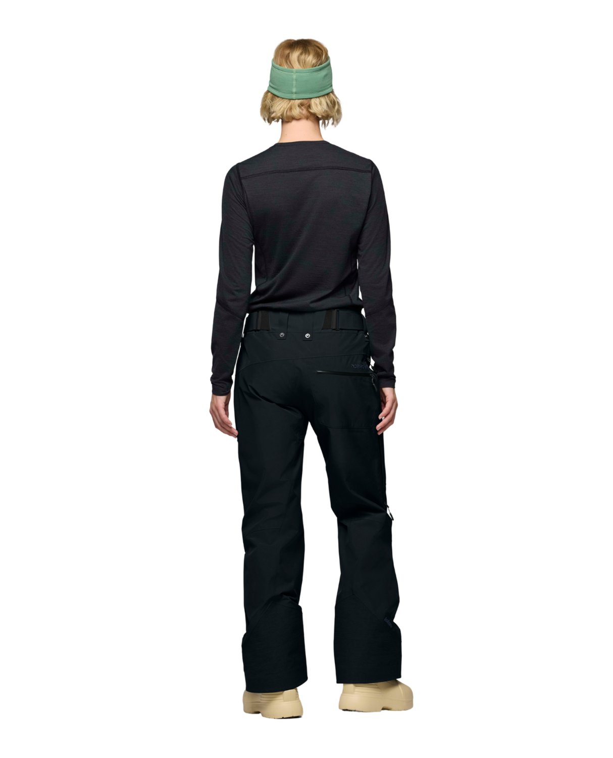 Norröna Women lofoten Gore-Tex Insulated Pants - Caviar Black - Alpingaraget