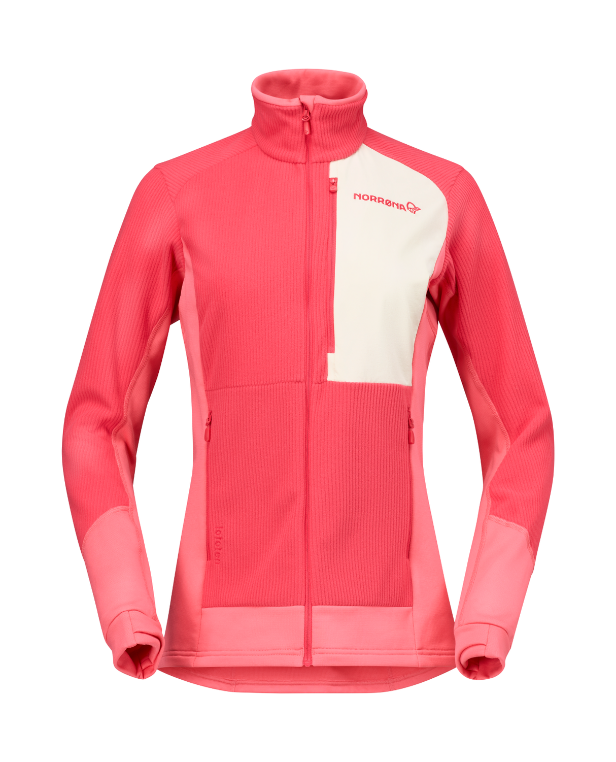 Norröna Women lofoten warm2 Jacket - Calypso Coral - Alpingaraget