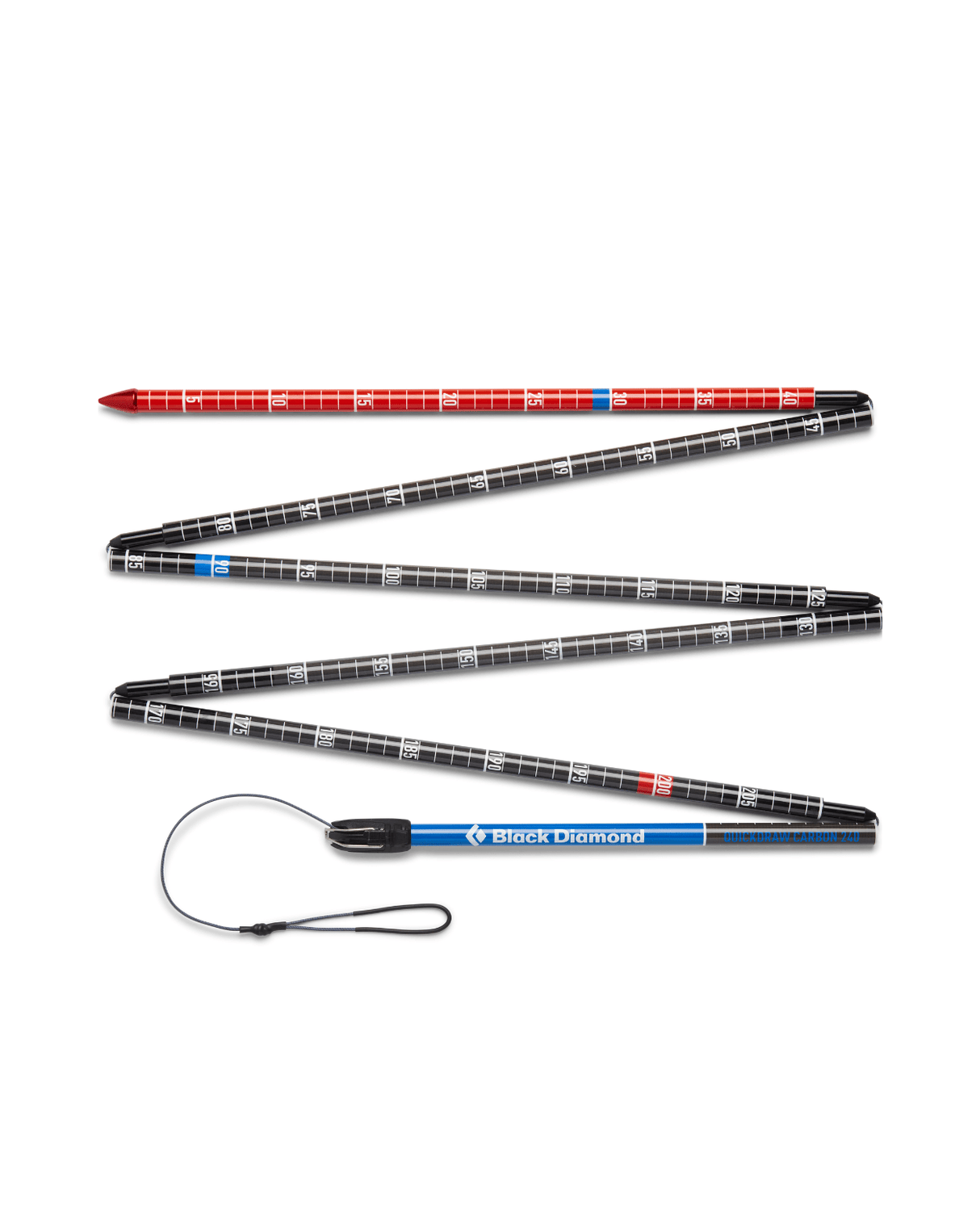 Black Diamond Quickdraw Carbon Probe 240 - Sonder - Alpingaraget