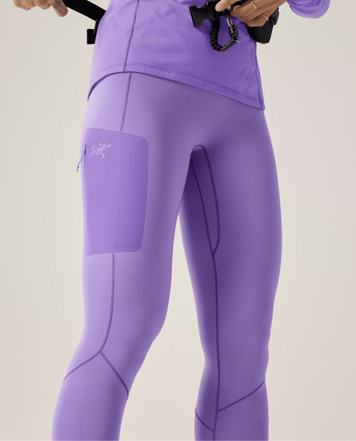 Arc'teryx Women Rho Bottom - Aster / Lt Iola - Underställ - Alpingaraget