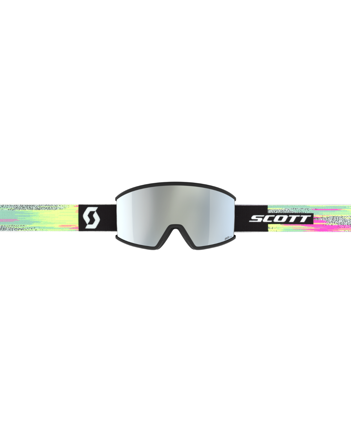 Scott Goggle Ambit Compact AMP - Black/Neon Yellow AMP White Chrome S2 - Alpingaraget