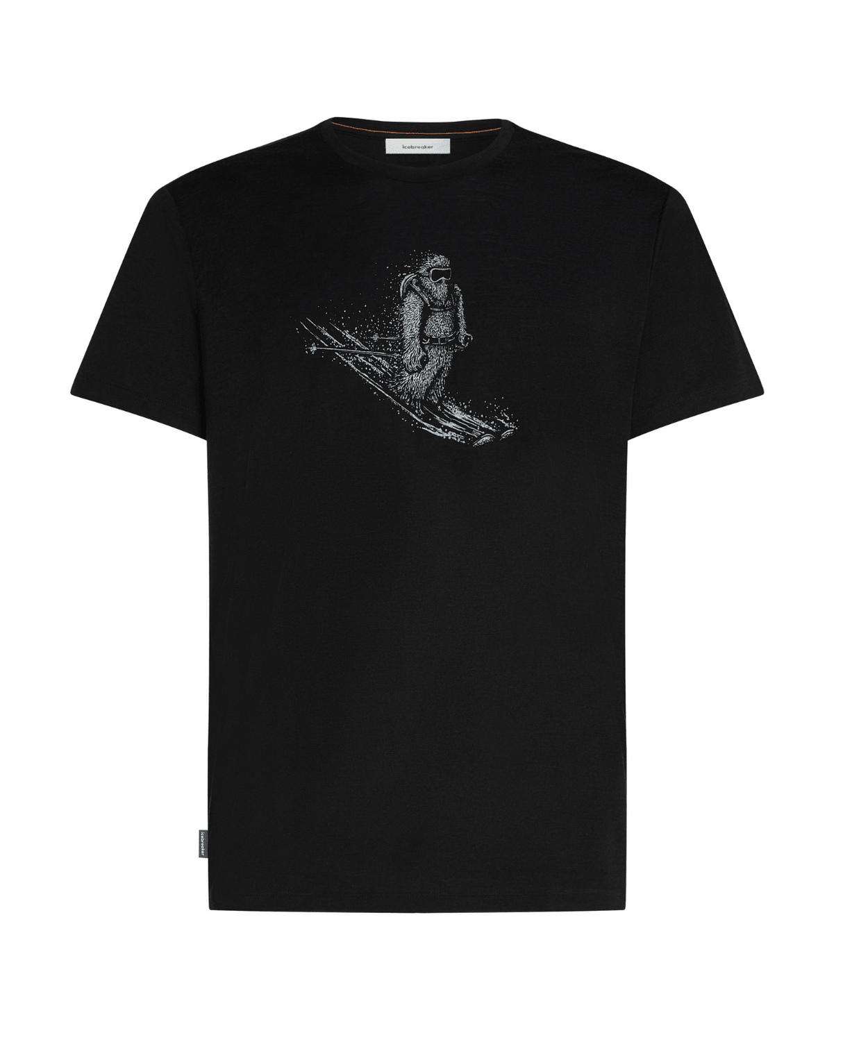 Icebreaker Men Merino 150 Tech Lite SS T Skiing Yeti - Black - Ă–verdelar - Alpingaraget