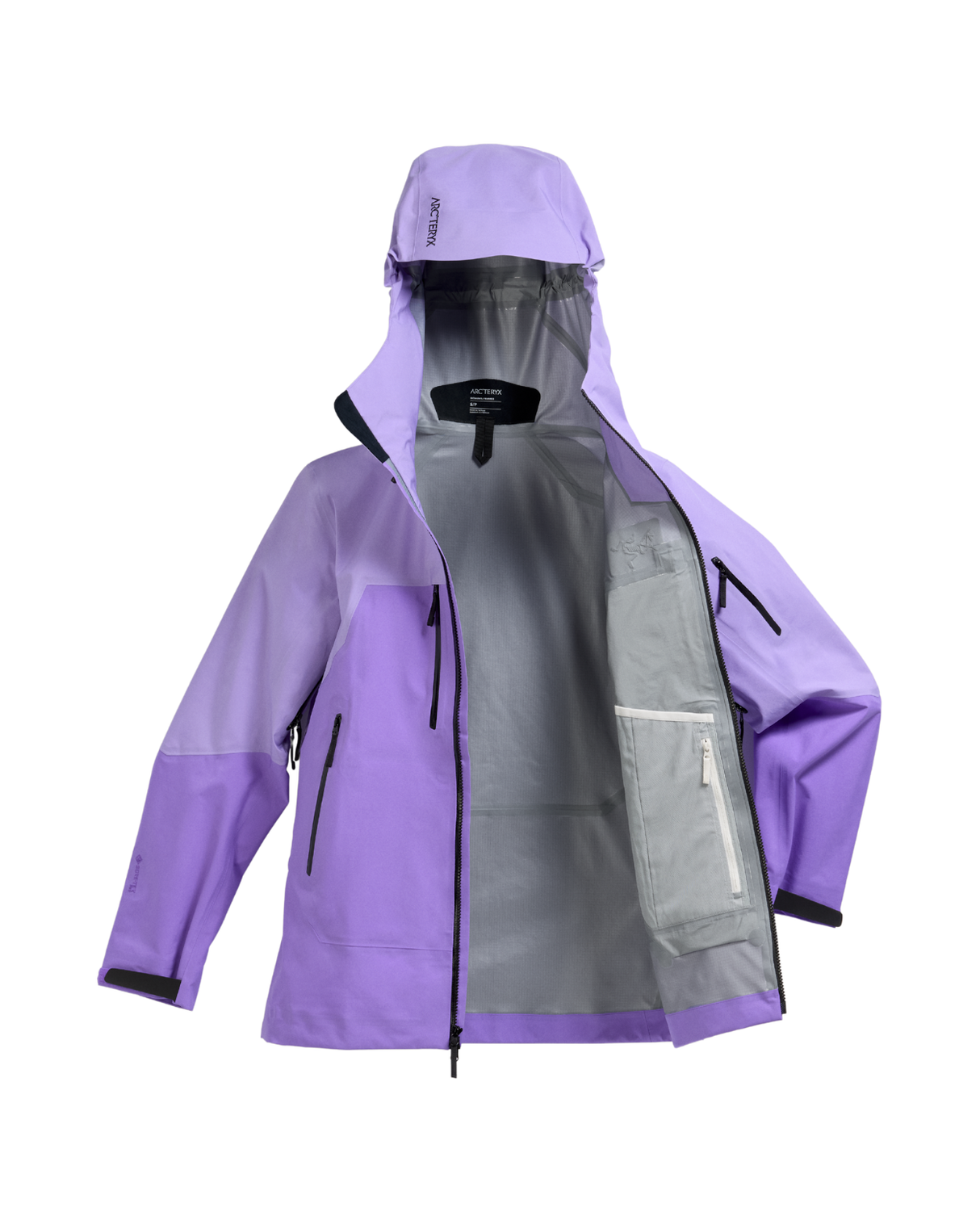 Arc'teryx Women Rush Jacket - Aster / Black