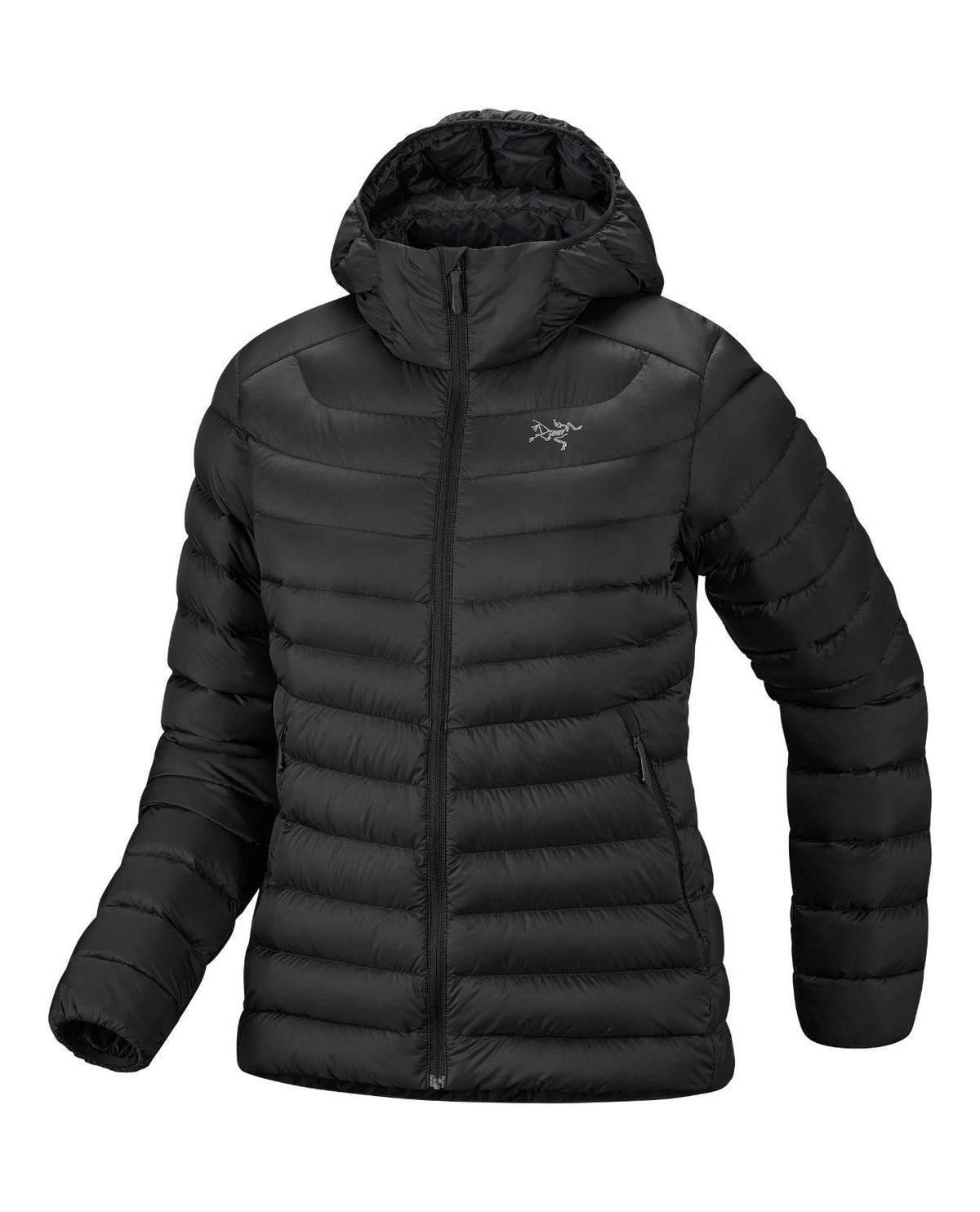 Arc'teryx Cerium Hoody dam - Svart dunmellanlager