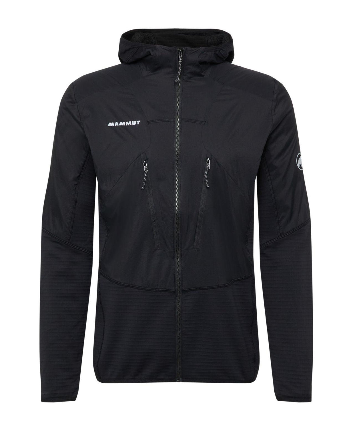 Mammut Aenergy ML Hybrid Hooded Jacket Men - Svart mellanlager