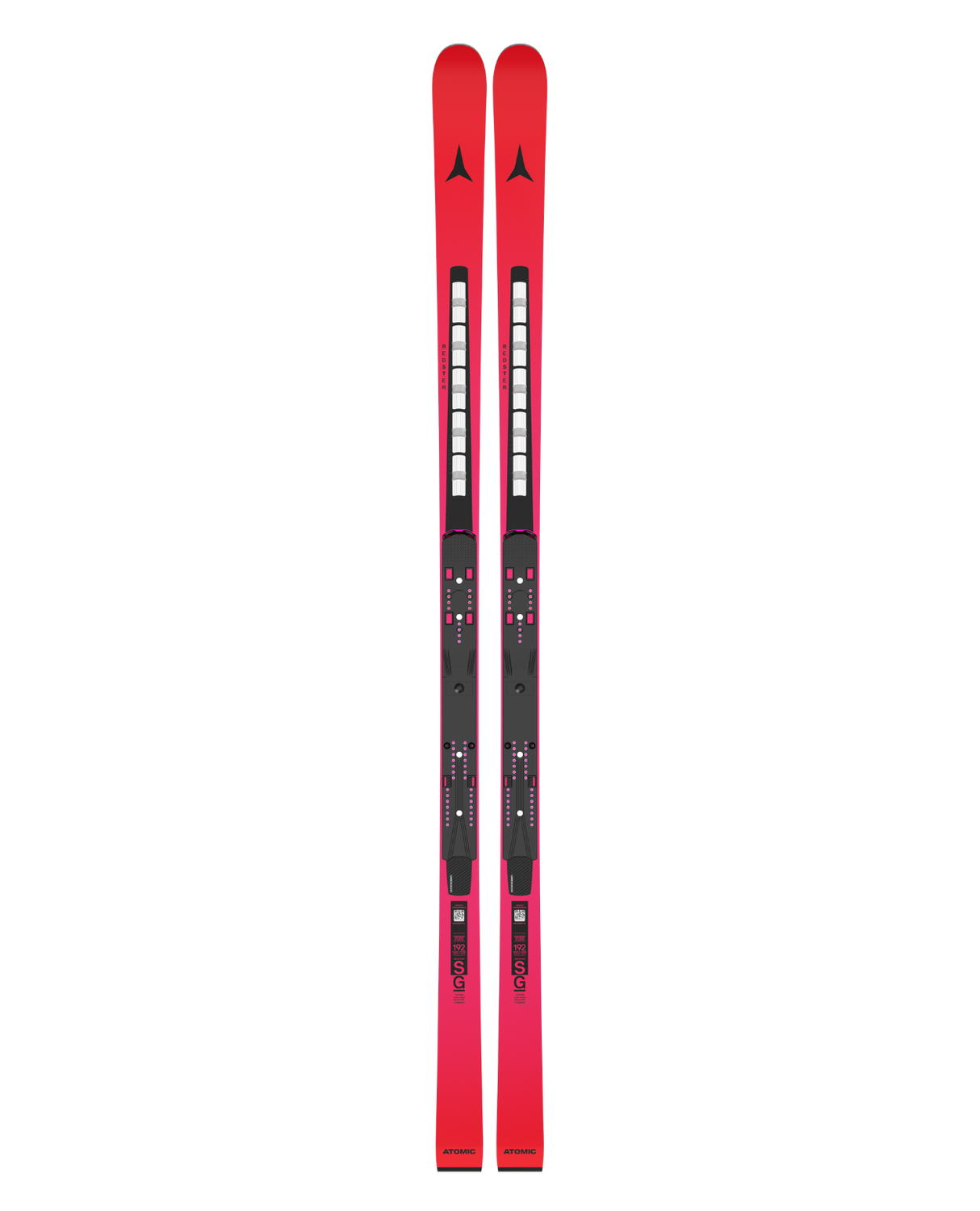 Röda Atomic Redster SG FIS Revoshock 26/27 tävlingsskidor för Super-G - Raceskidor - Alpingaraget