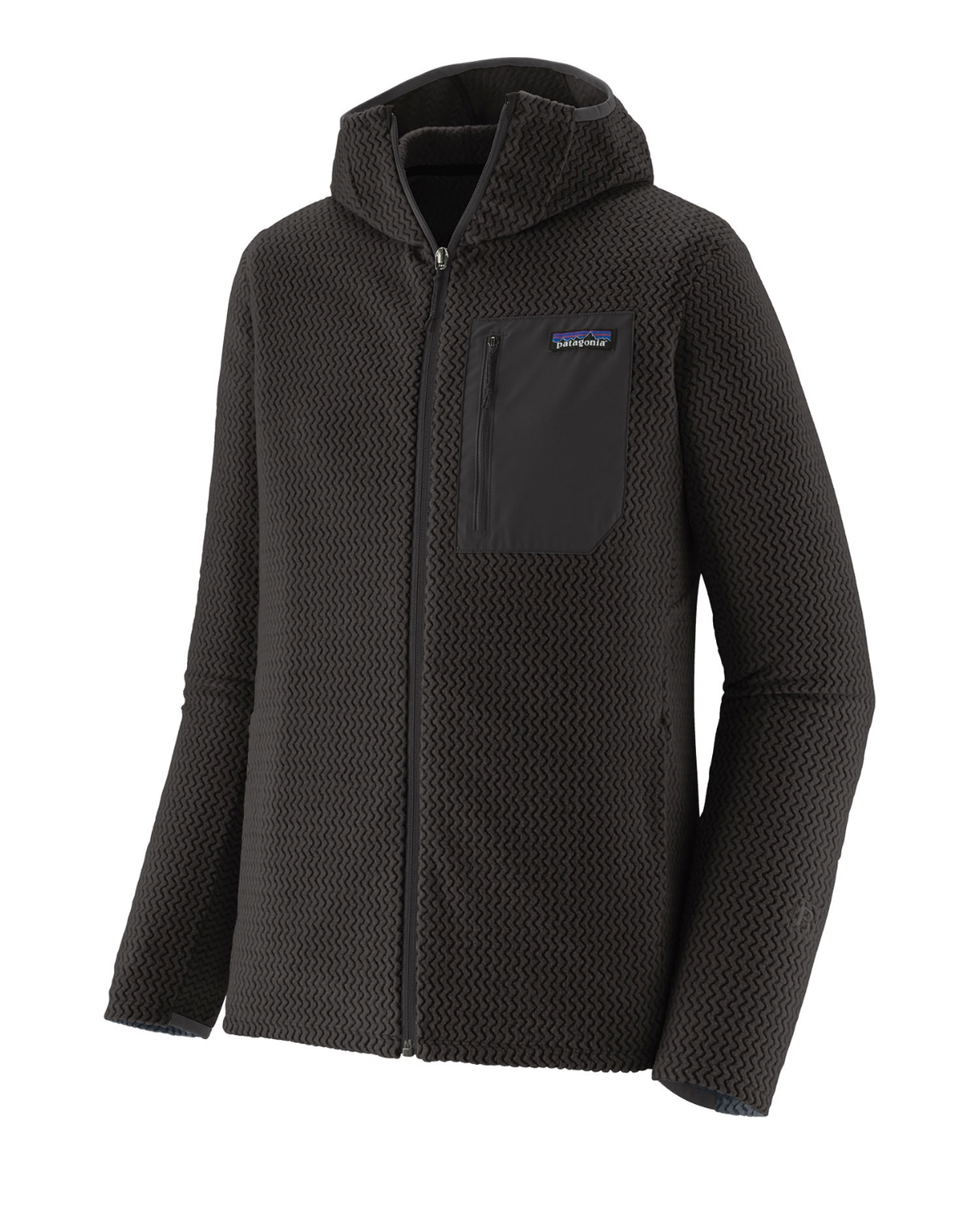Patagonia R1 Air Full-Zip Hoody herr - Svart