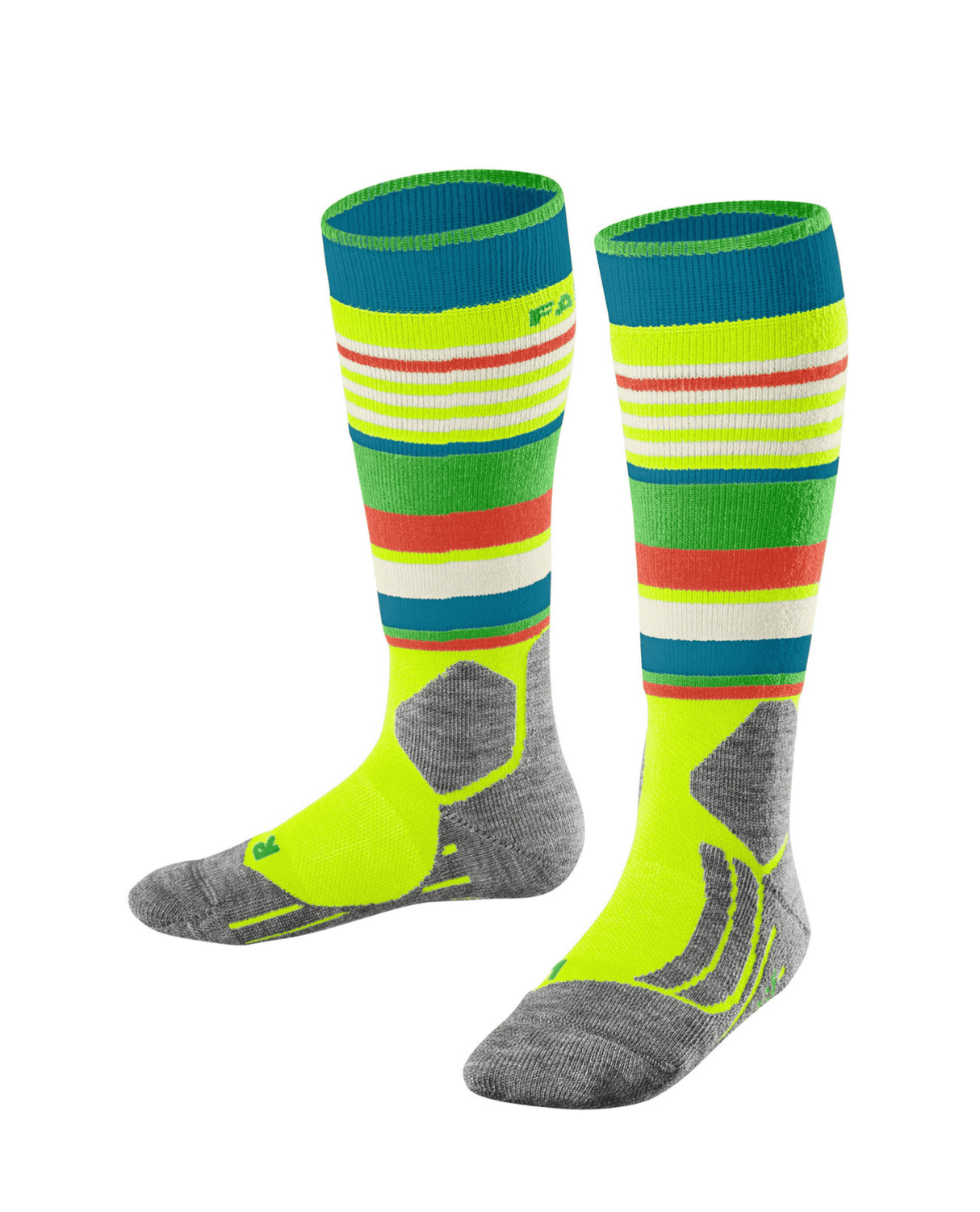 FALKE SK2 Intermediate Kids Skiing Knee - high socks - Lightning - Strumpor - Alpingaraget