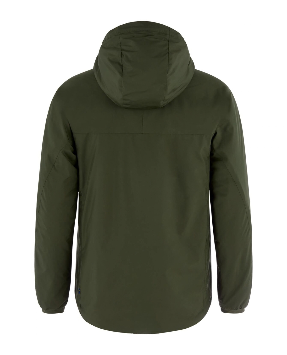 Fjällräven Bergtagen 60 Insulation Jacket Men - Deep Forest-Black grön jacka bakifrån