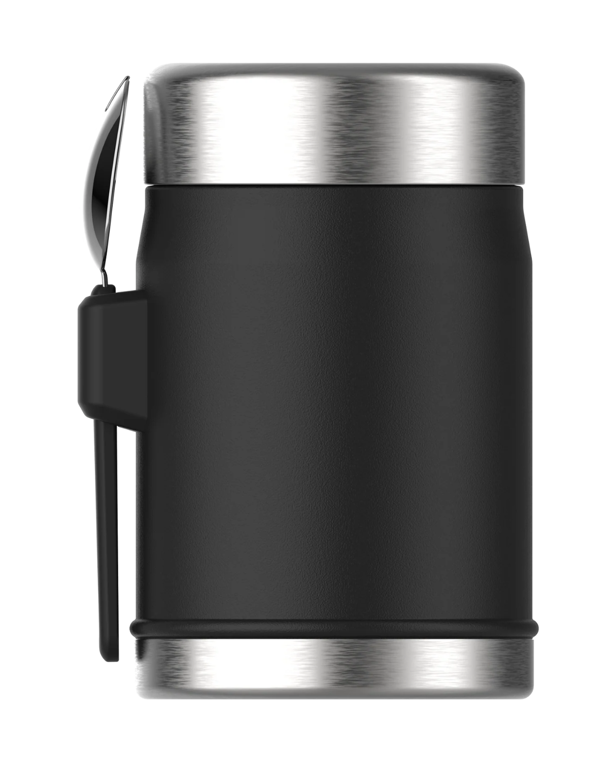 Stanley The Legendary Food Jar + Spork 0.4 L - Matte Black - Alpingaraget