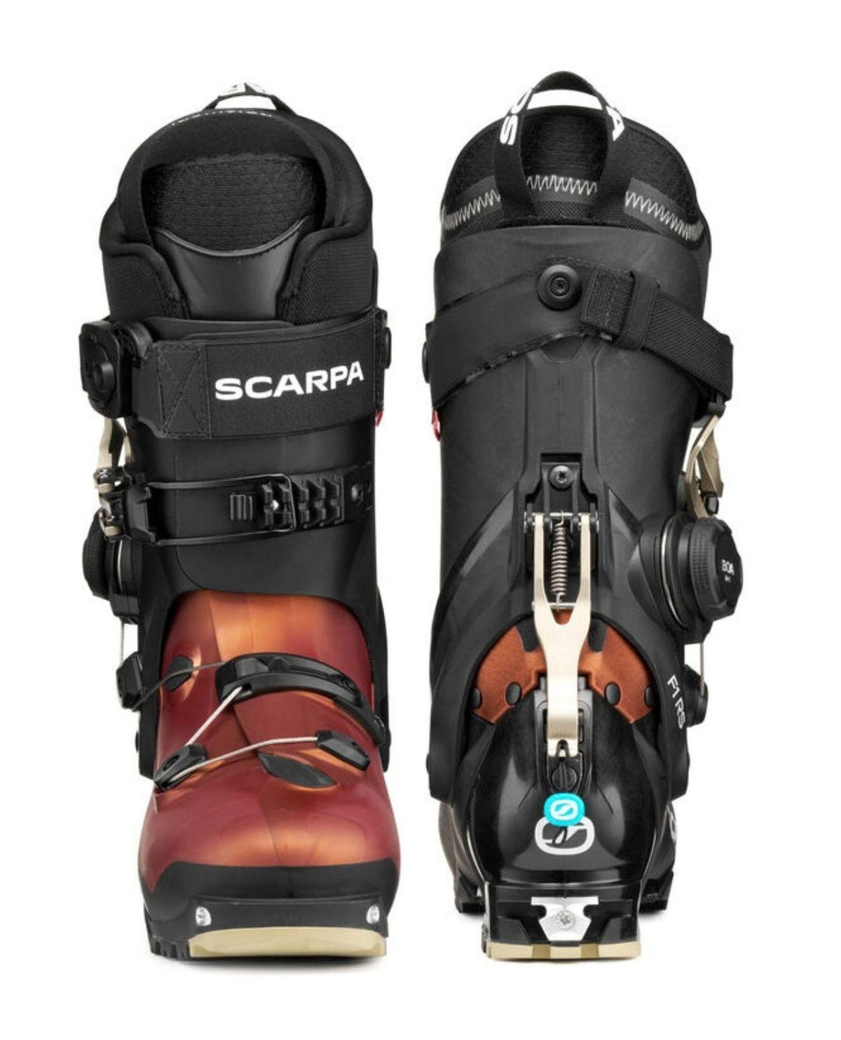 Scarpa F1 RS 26/27 - Brun - Toppturspjäxor - Alpingaraget