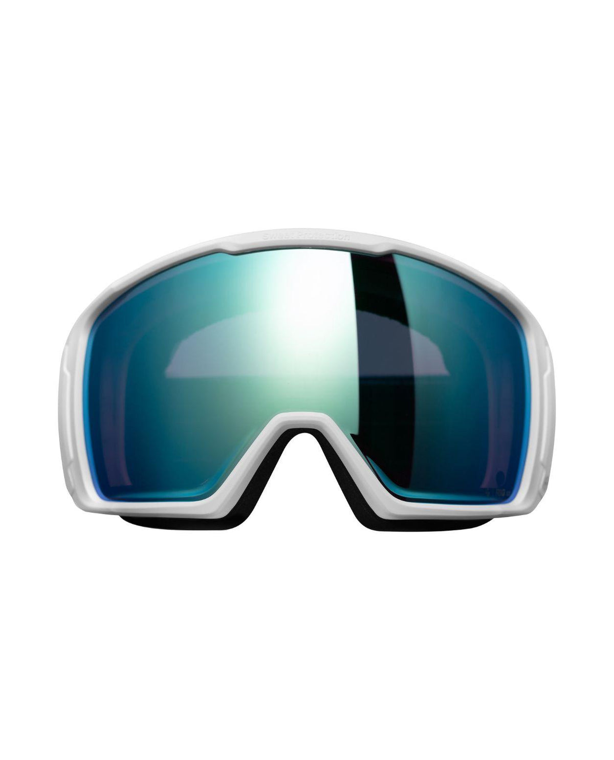 Sweet Protection Clockwork MAX RIG Reflect TE - Satin White/Aquamarine skidglasögon