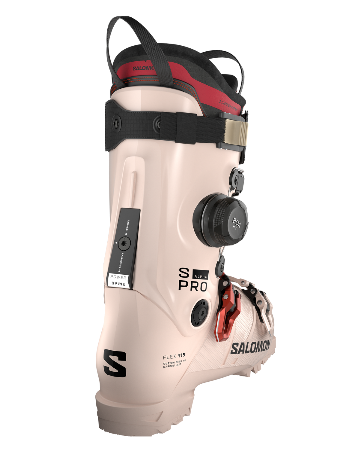 Salomon S/Pro Alpha C BOA 115 Women - Lilac Ash/Black/Samba Met. - Alpingaraget