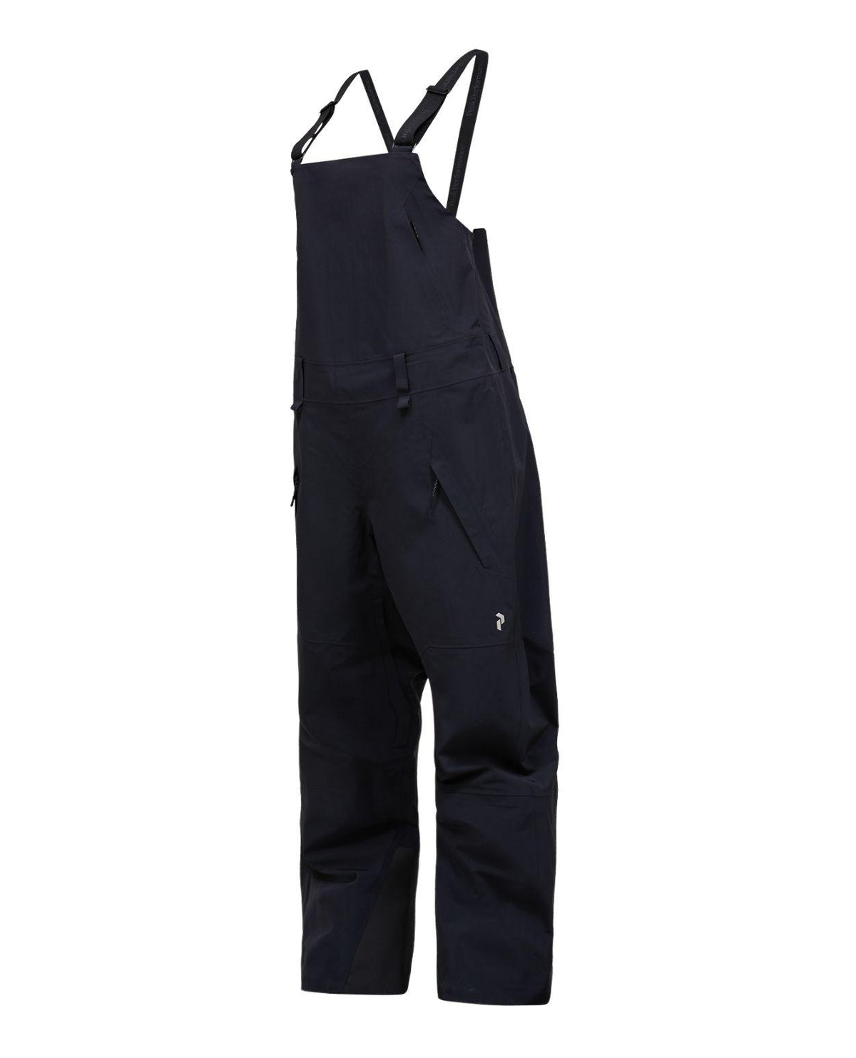 Peak Performance Edge 3L Bib Pants Women - Svart skidbyxa med hängslen