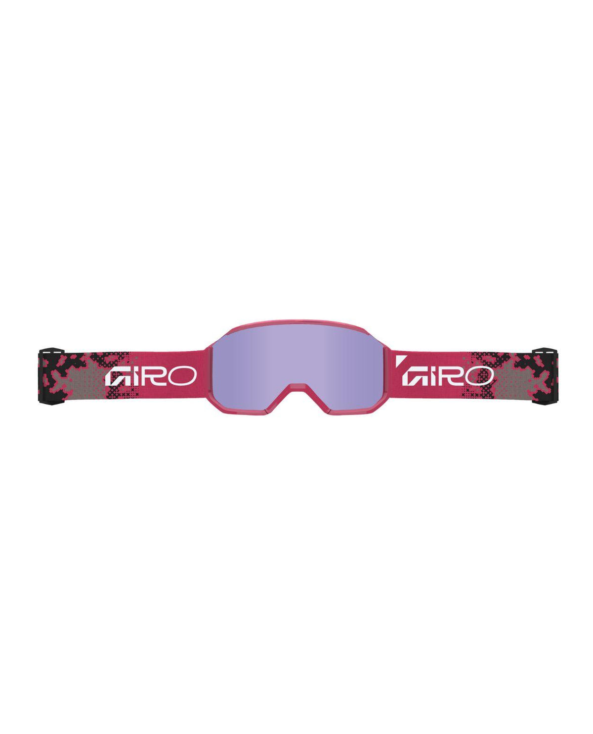 Giro Revolt Pro skidglasögon i Neon Pink Drift med rosa lins och matchande rem – Alpingaraget