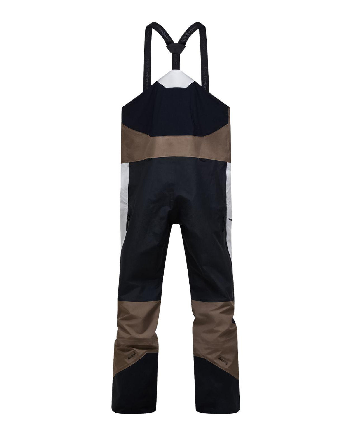 Peak Performance Vertical Gore-Tex Pro Bib Pants Men - Terrain Tan visade bakifrån